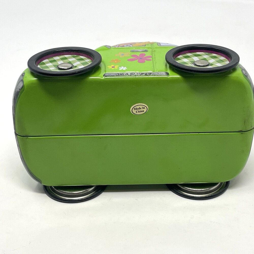Vintage Muppets Jim Henson Metal Tin Car VW Beetle Kermit Miss Piggy Fozzi Gonzo - Picture 7 of 11